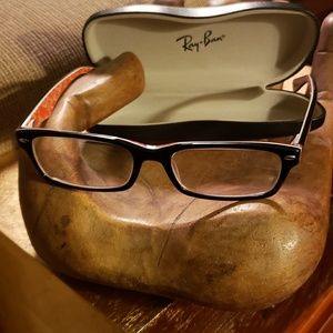 Black & Red Signature RayBan Prescription Eyewear